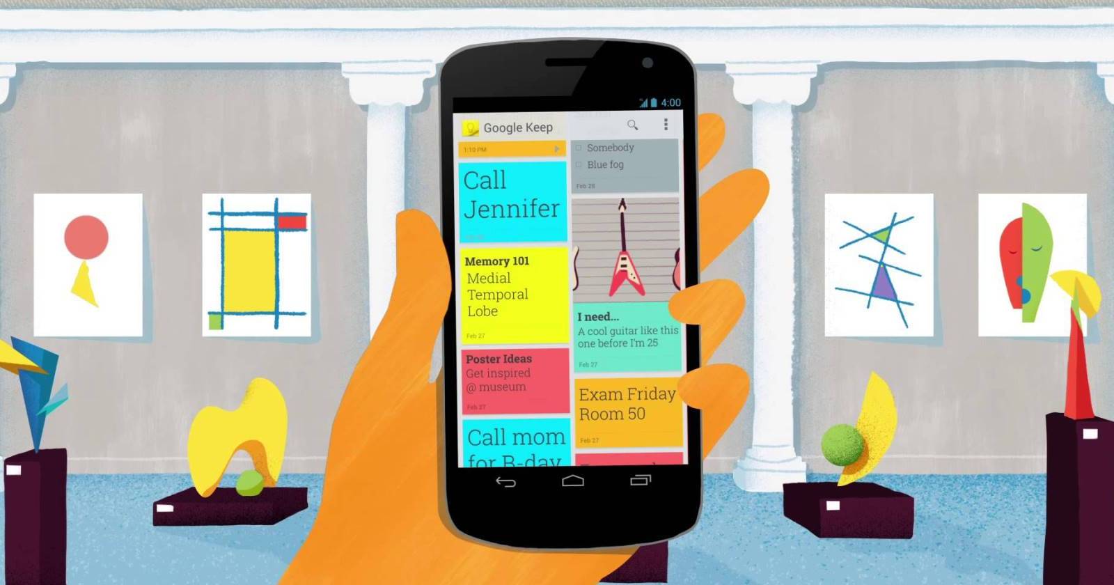 Simple Notes On The Go: Google Keep For Android Reviewed