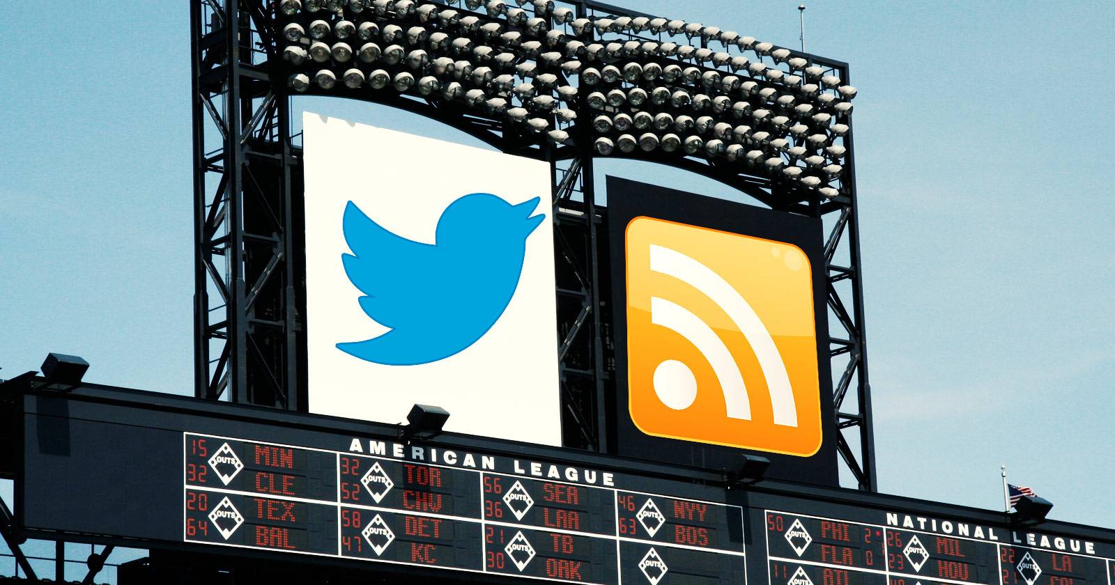 Know the Score: Get Real-Time Sports Updates Using Twitter or RSS