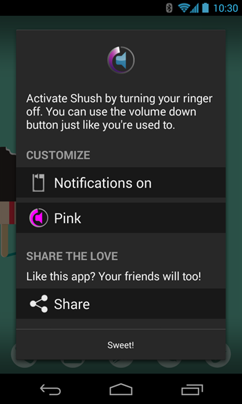 Never Forget Your Phone On Silent Again With Shush!