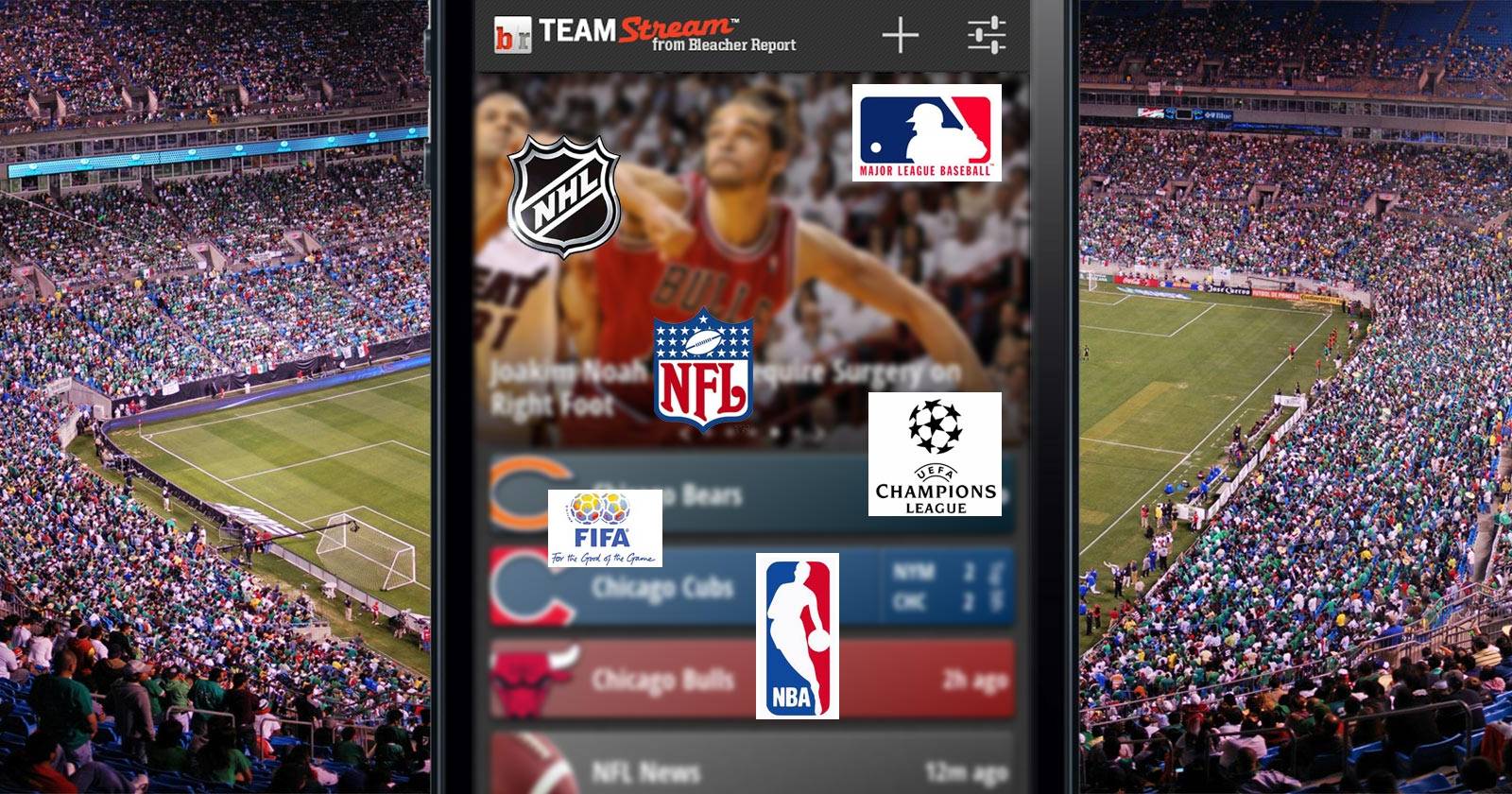 Team Stream Keeps Your Finger On The Pulse Of The Sports World