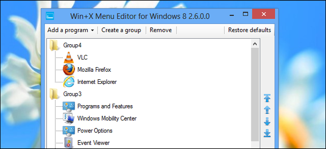 8 Ways To Improve Windows 8 With Win+X Menu Editor