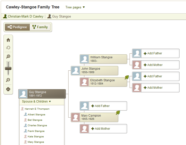 Family Tree Computer Example Unmissable and Free Family Tree Software for Linux
