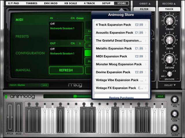 Animoog: The $30 Moog Synthesizer You've Always Wanted