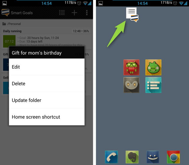 SmartGoals for Android Helps You Set Realistic Goals, Measure and ...