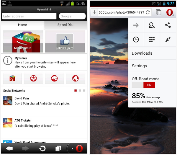 Android Browser Interface 5 Android Browsers That Are a Cut Above the Rest