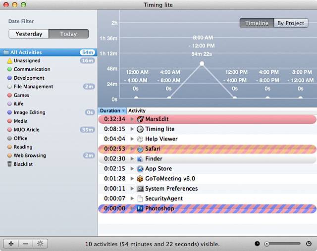 Track How You Spend Time On Your Mac With Timing
