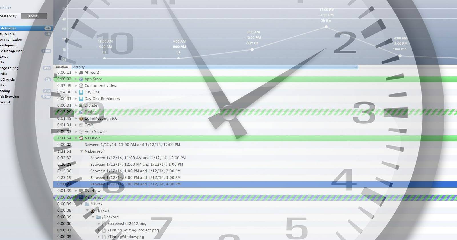 Track How You Spend Time On Your Mac With Timing