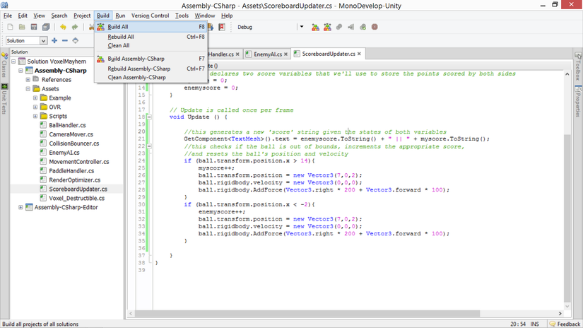 programming with unity tutorial – unityscript ... Programming A Game With Unity: A Beginner's Guide
