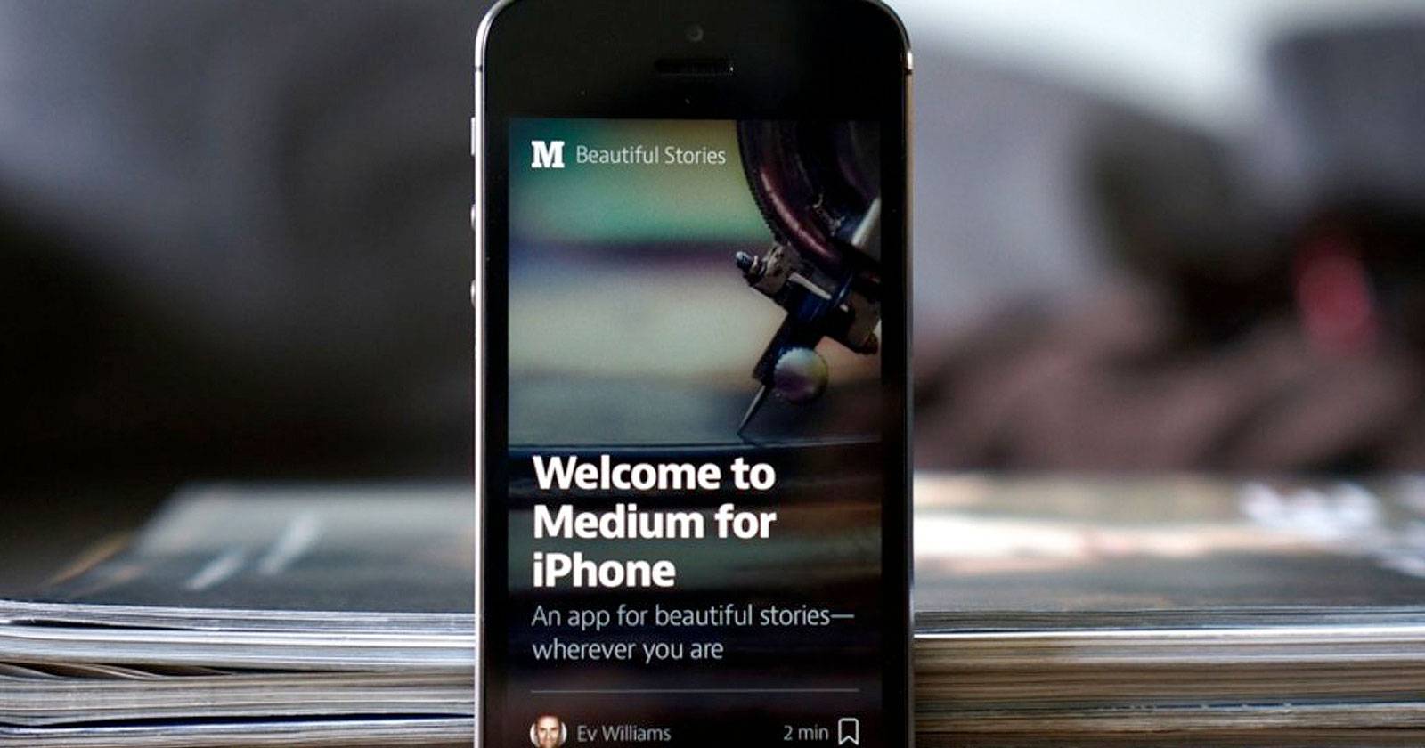Publishing Platform Medium Releases Free Read-Only App for iPhone