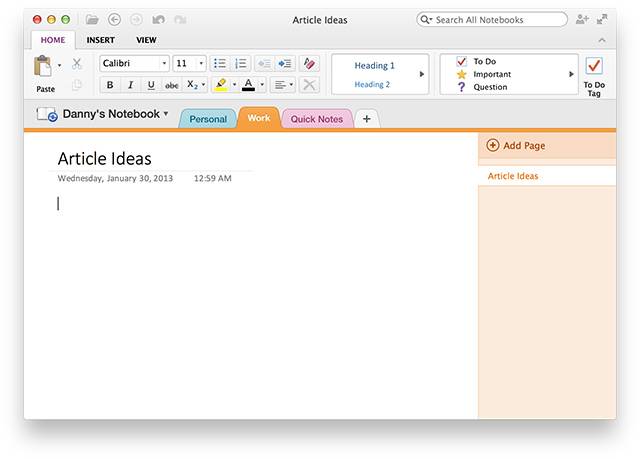 Onenote Macos History Microsoft Office for Mac: Is It Any Different?