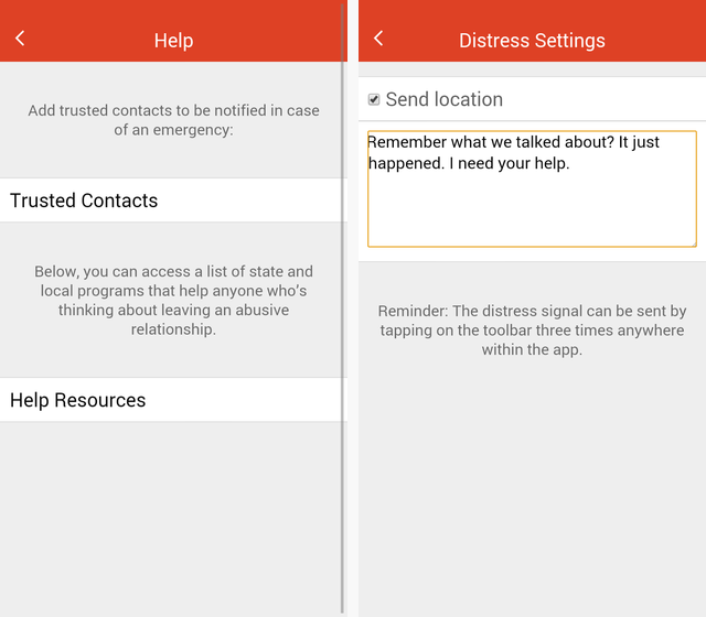 This App Can Help Those In Abusive Relationships Discreetly Reach Out ...
