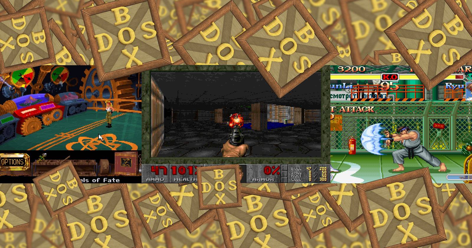 Run Old Games In DOSBox Without Mounting Drives