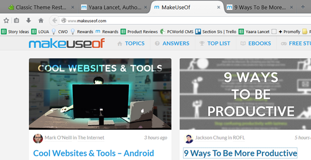 How To Restore The Classic Firefox Theme In Firefox 29