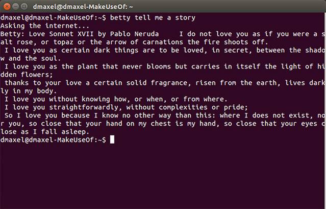 Use Natural Language With Betty, Your Digital Assistant In The Linux ...