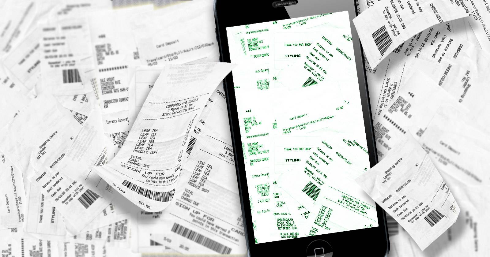 Scan & Manage Your Receipts, Save Space, Paper & Time