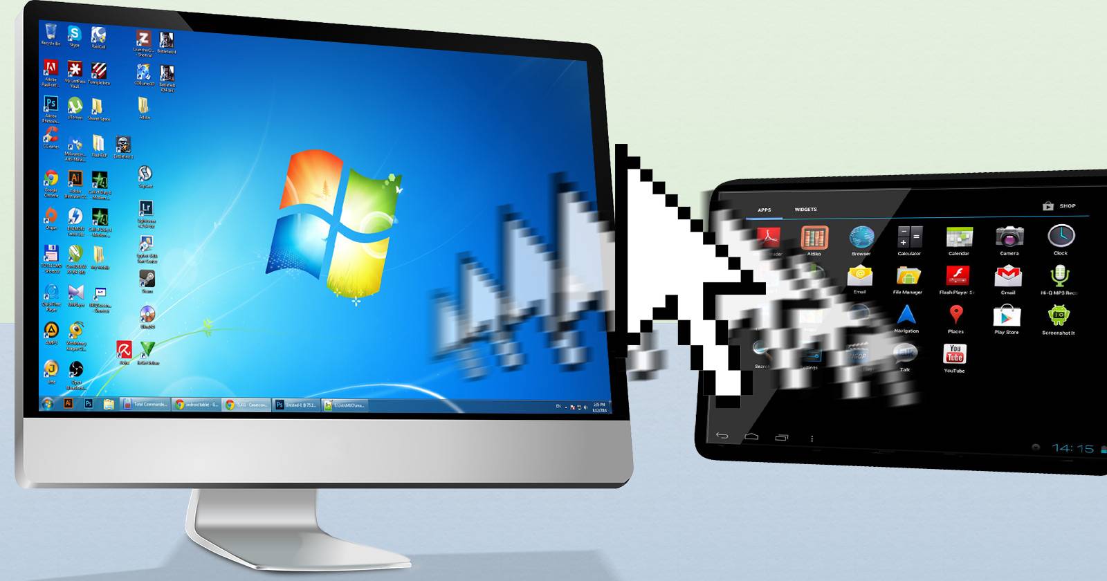 How to Use a Mouse and Keyboard on Android