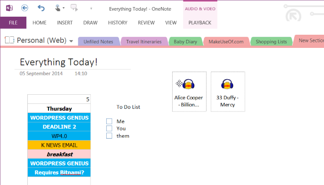 Onenote Melody Onenote 10 Unique Ways to Use Microsoft OneNote
