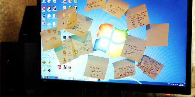 Note Stick Desktop 5 Better Ways to Use Your Windows Desktop Than for Shortcuts