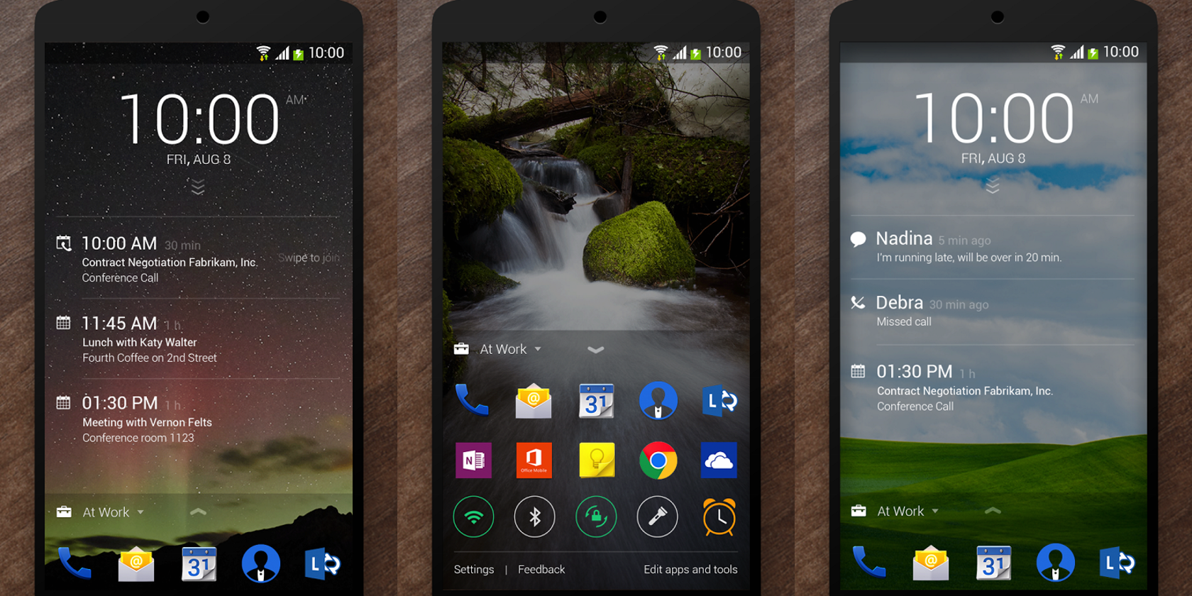 Microsoft Made An Android App: Meet Your Next Lock Screen
