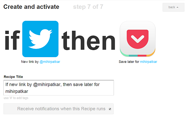 How To Save Twitter Links To Pocket Or Other Bookmarking Services