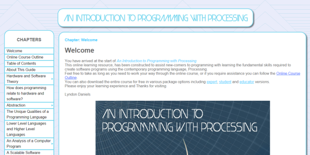 Learn to Program in Processing: A Language for Visual Designers