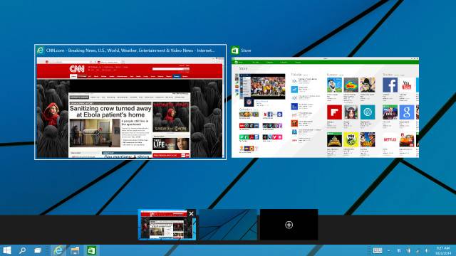 Desktop Windows Overview Windows 10 In Pictures - A Guided Tour Of The Technical Preview