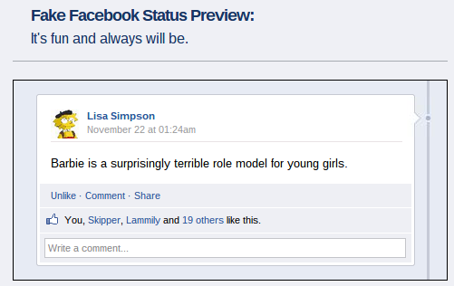 Simitator 4 Brilliant Ways To Make Fake Facebook Status Updates [Weekly Facebook ...