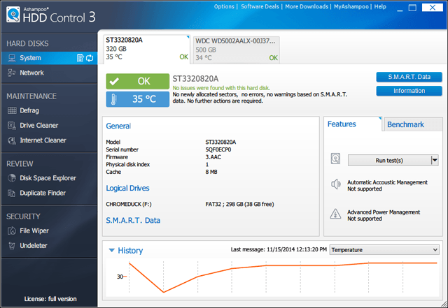 Keep Your Hard Drive Healthy With Ashampoo HDD Control 3