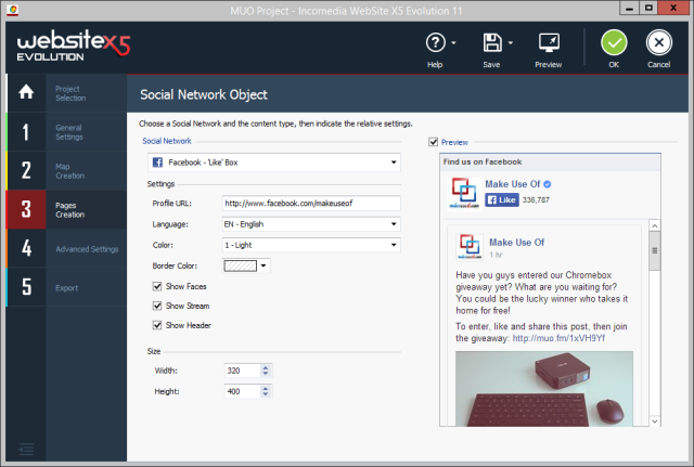 Incomedia WebSite X5 Evolution: Website Builder Founded On Ease Of Use