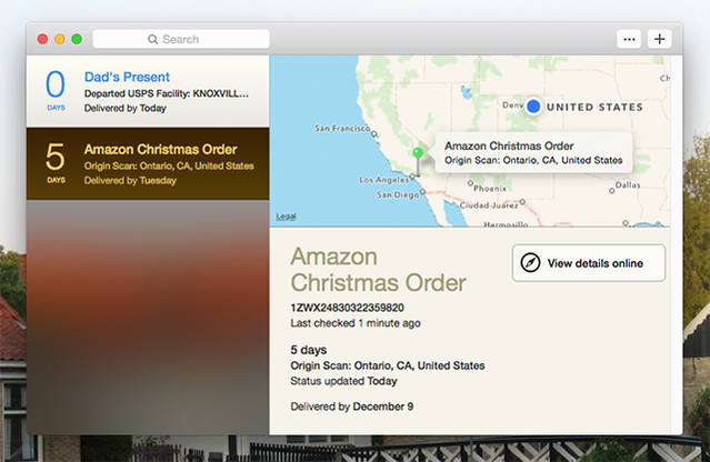 Check Delivery Information Deliveries Tracks Incoming Packages, Adds Dates to Your Calendar