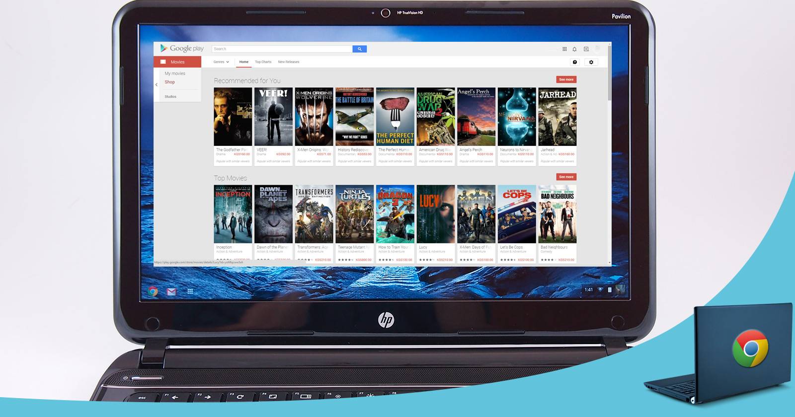 Watching Offline Movies From Google Play? You CAN Do That On A Chromebook!
