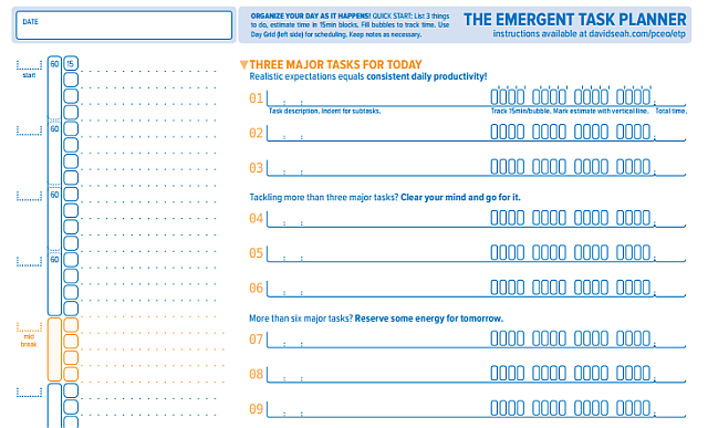 7 Single-Page Productivity Planners to Organize Your To-Do List
