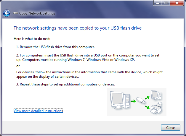 How to Save Wireless Internet Settings to USB