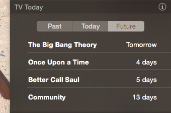 11 More Widgets For Yosemite's Notification Center