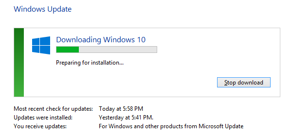 Loading Preparing Windows Make Today Your Launch Day: Get Windows 10 Now!