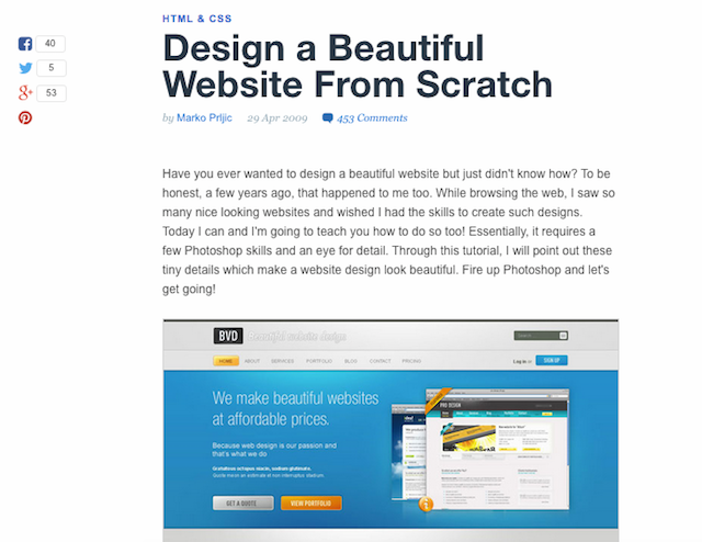 Learn HTML and CSS with These Step by Step Tutorials