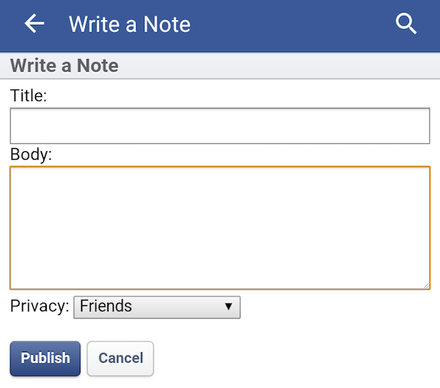 Write and Share Rich, Beautiful Facebook Posts With New Facebook Notes