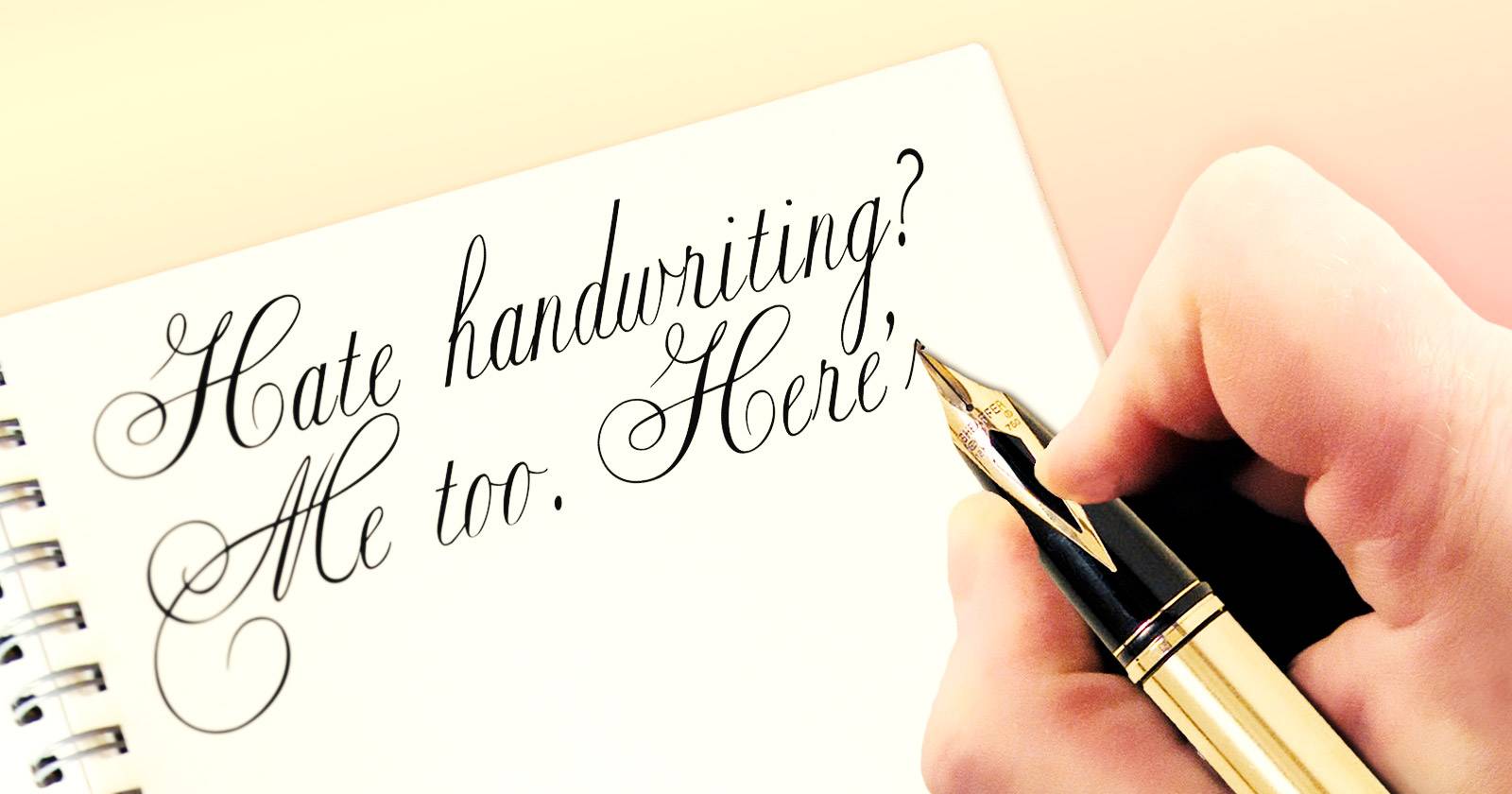 Hate Handwriting? Me Too. Here's Why We Should Teach It Anyway.