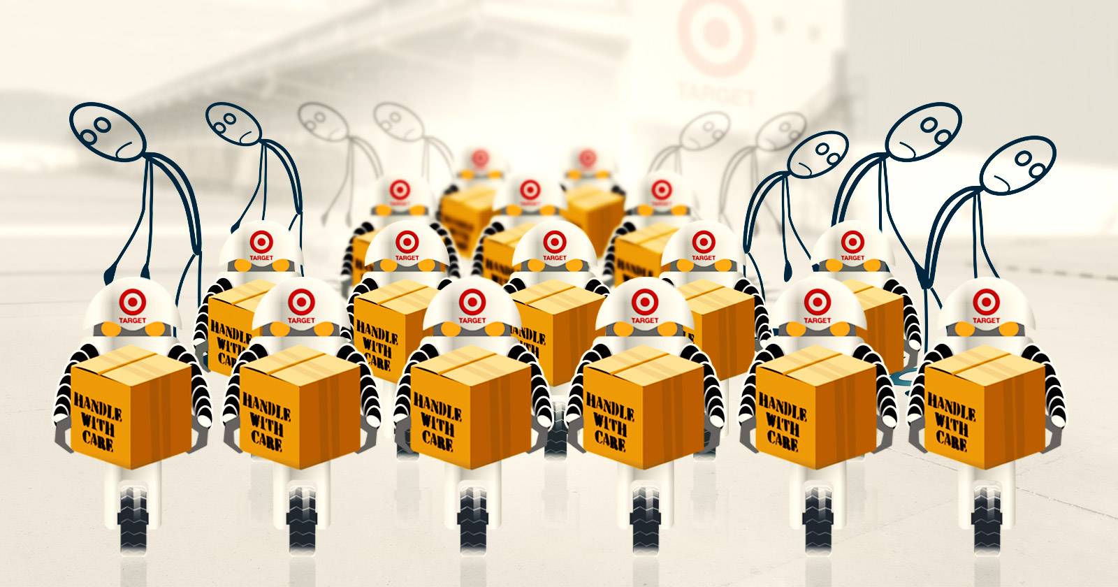 Target Bot Target Is Replacing Human Workers With Robots
