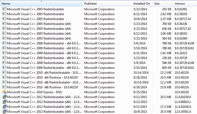 How to Fix Windows Visual C++ Runtime Errors