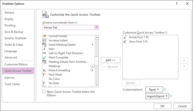 Boost OneNote Productivity With the Quick Access Toolbar