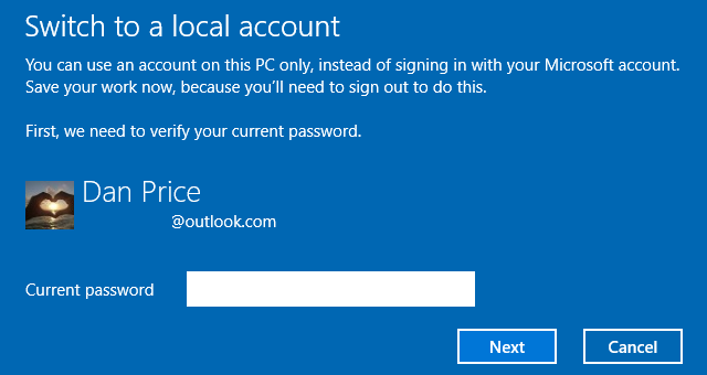 Windows Local Sign In How to Delete Your Microsoft Account & Create a Local Windows 10 Login
