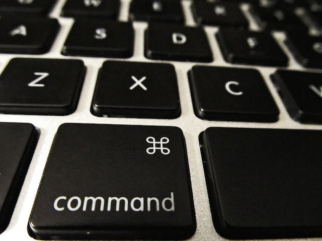 Where is the command key on a macbook pro