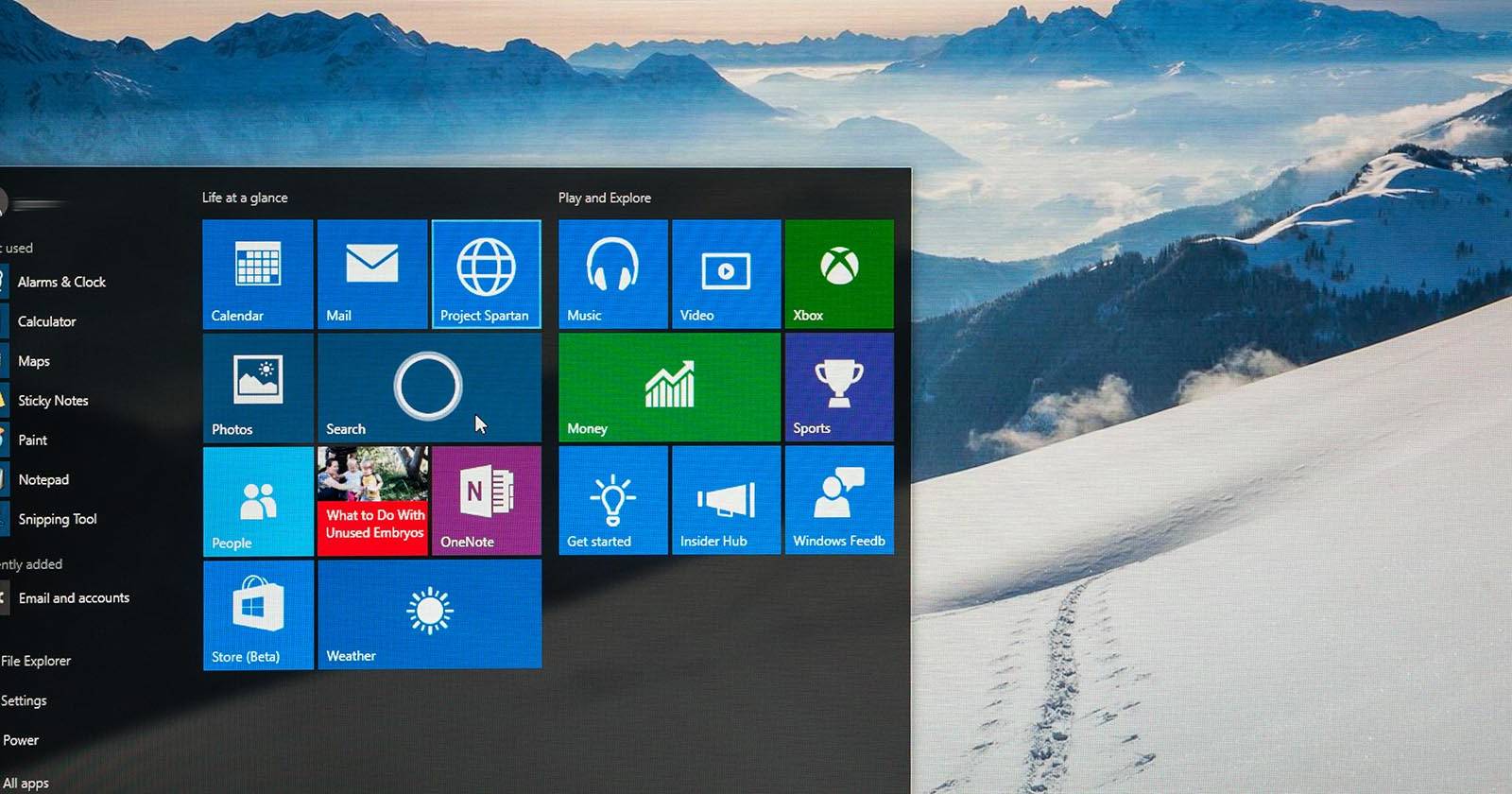 How to Filter Search Results in the Windows 10 Start Menu