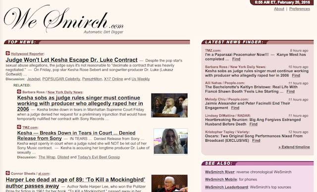 10 Websites to Bookmark for the Latest Hollywood Gossip