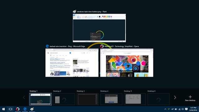 Desktop Task View An Introduction to Virtual Desktop & Task View in Windows 10