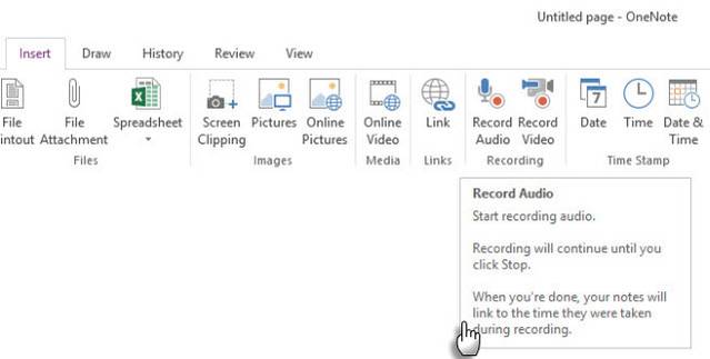 One Button Audio Notes How to Save Anything to OneNote from Anywhere