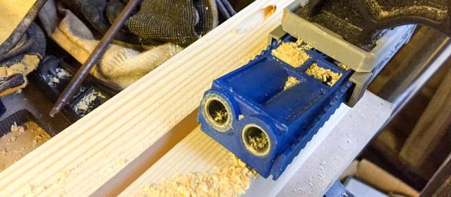 diy rack case construction -3 kreg jig