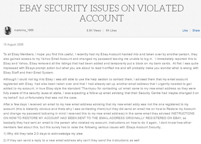 7 Security Reasons Why You Should Avoid eBay