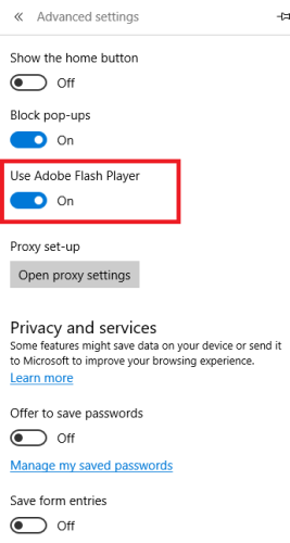 Allow Flash Edge 7 Tweaks You Should Make in MS Edge Right Now